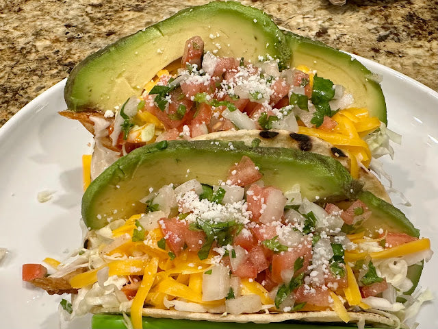 SHRIMP TEMPURA TACOS