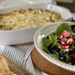 Baked Pesto Tortellini Recipe (Perfect to Take Along on Vacation!)