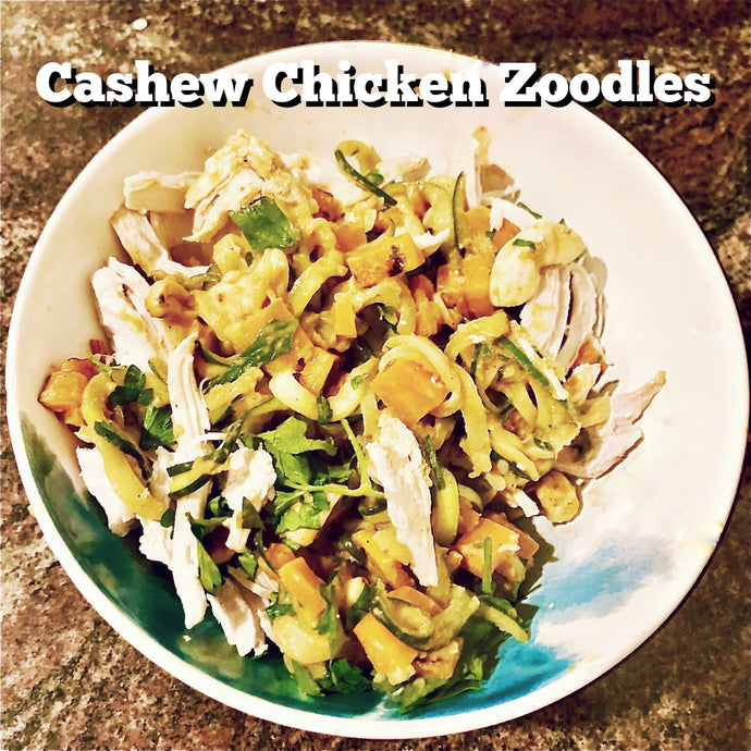 Cashew Chicken Zoodles