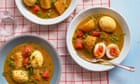 Becky Excell’s egg-based recipes for crustless quiche and nyonya curry | The £1 store cupboard