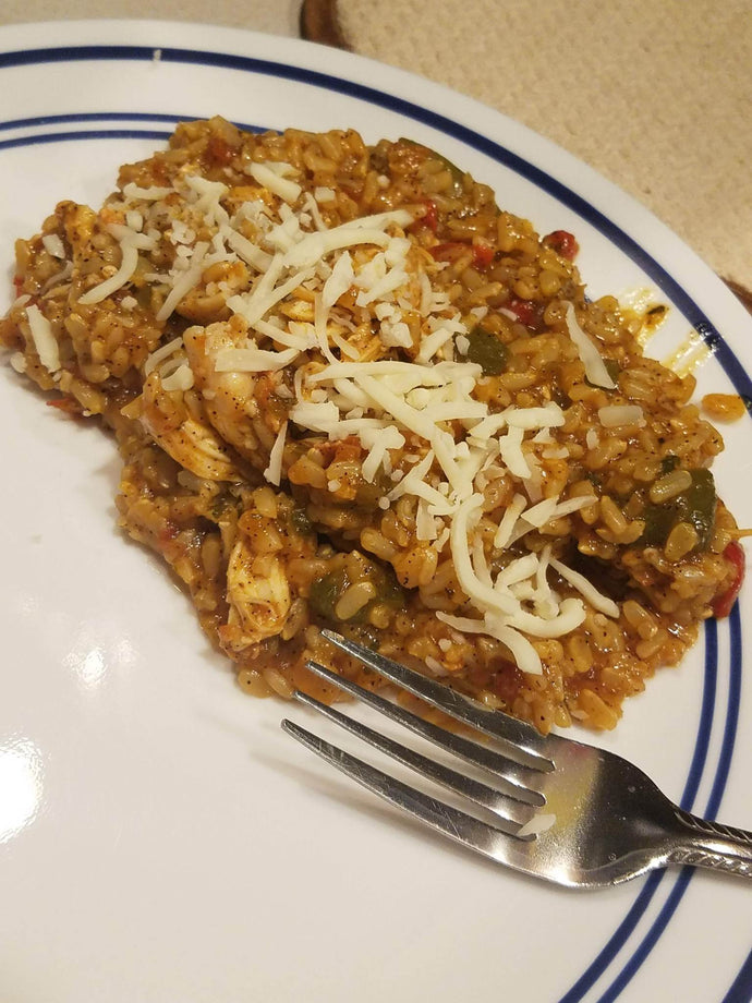 Chicken Fajita Rice Bowl