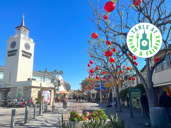 Table at Third & Fairfax: Market Chicken Rotisserie and the French Crepes