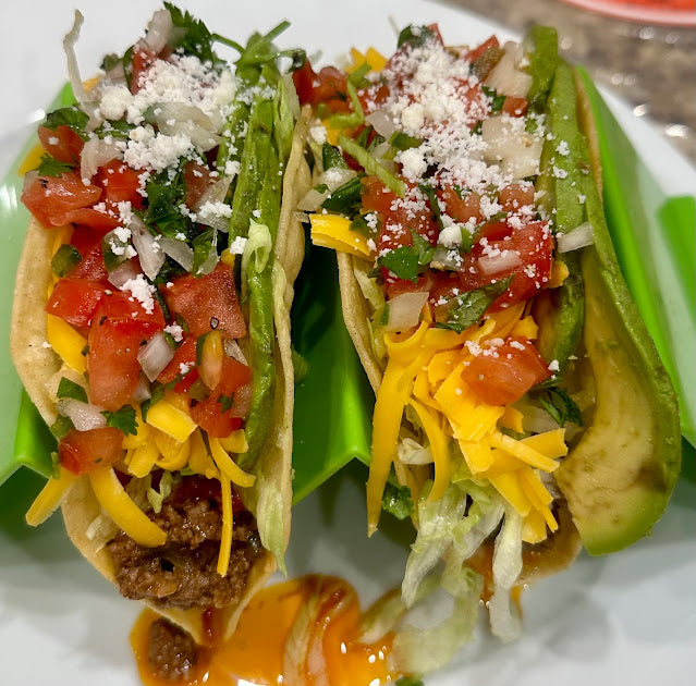CRUNCHY BEEF TACOS