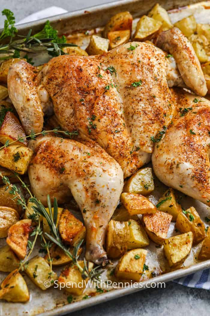 Spatchcock Chicken - Quick & Simple!