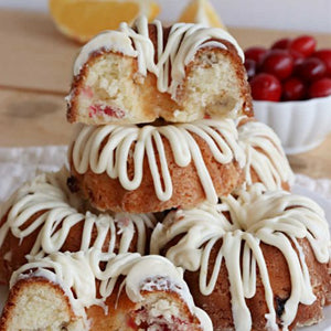 Cranberry Orange Tea Cakes