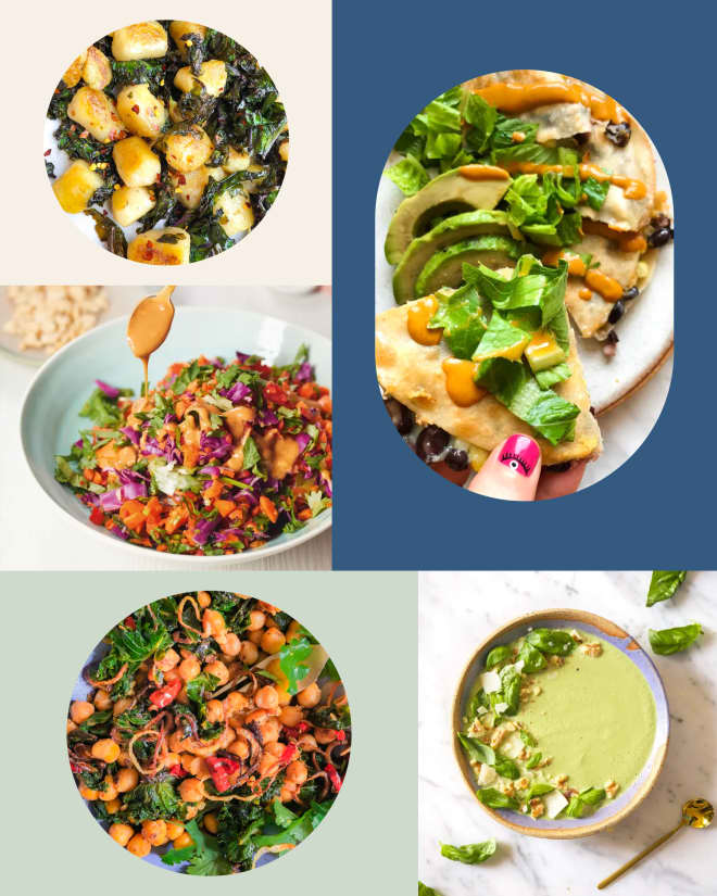 5 Cheap and Healthy Vegetarian Dinners for Two from Liz Moody
