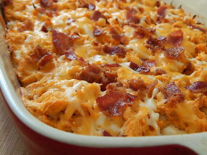 Buffalo Chicken Casserole