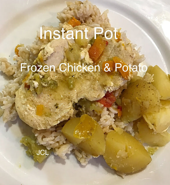 Instant Pot Frozen Chicken and Potatoes