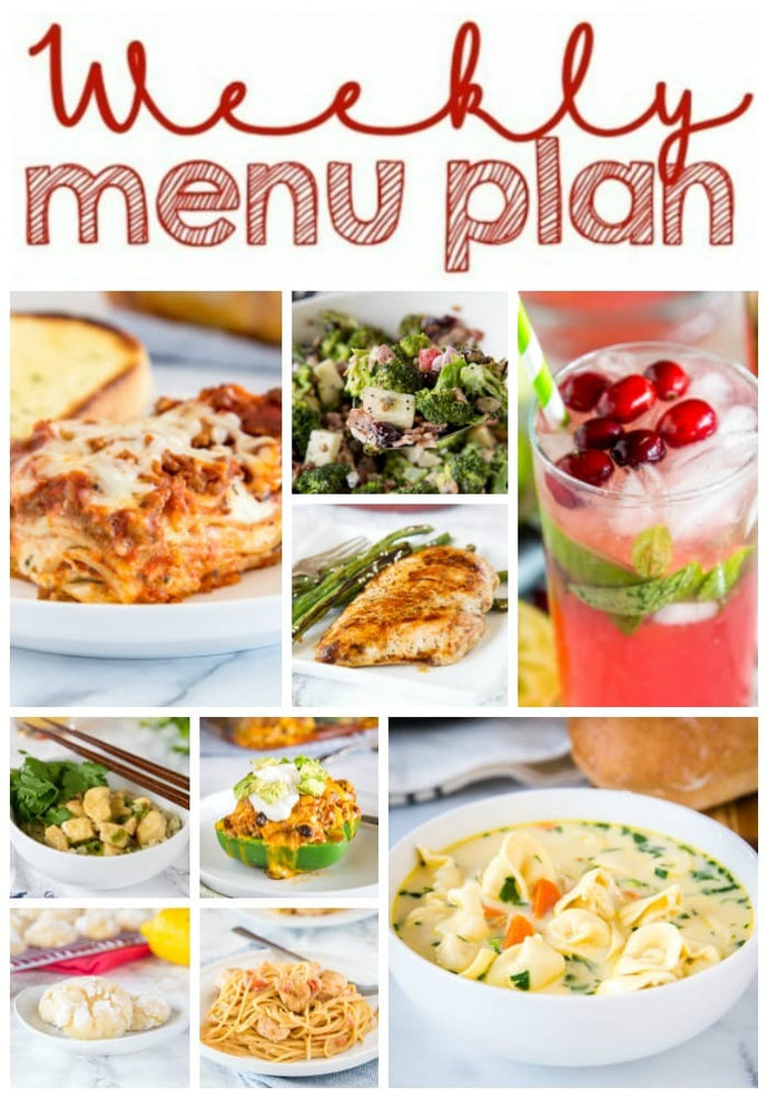Weekly Meal Plan Week 236