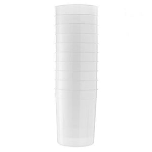 Basix 128 oz. Freezable Deli Food Storage Containers w/Lids - Package of 10 - Food Storage