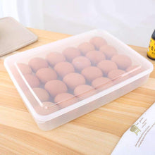 24 Grid Single Layer Plastic Egg Box Case Holder Storage Container Fridge