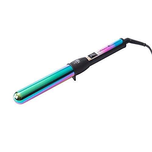 1.25 Curling Iron Set With Titanium-Coated Ceramic Barrel Technology And Heat Resistant Glove, Rainbow Curling Wand For All Hair Types, Hair Products For Women, Hair Styling Tools - Tru Beauty