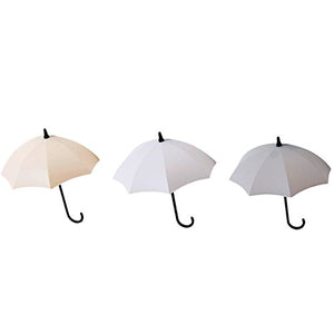 Sagton 3pcs/Set Cute Umbrella Wall Mount Key Holder Wall Hook Hanger Organizer Durable