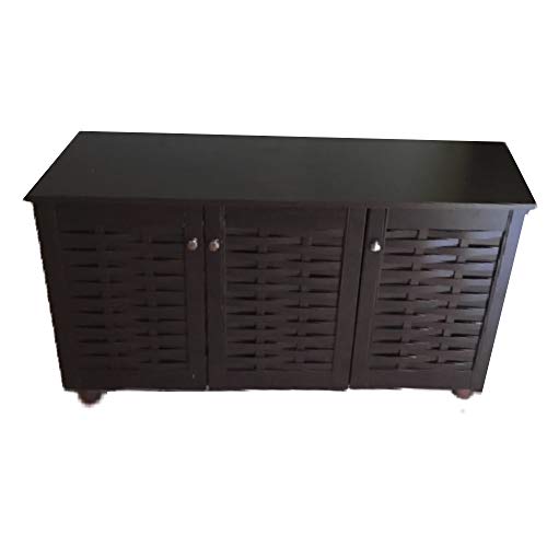 17 Pair Shoe Storage Cabinet XL Large Bench Entrance Organizer Footwear Closet Accent Heavy Duty Mid-Century Rustic Patio & ebook