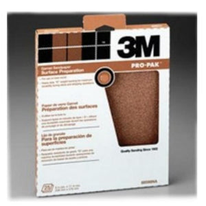 3M 88619 Garnet Sandpaper, 9" x 11"