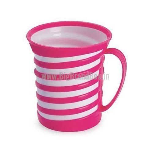 Tea Coffee Plastic Mug - Spiral 6 pcs