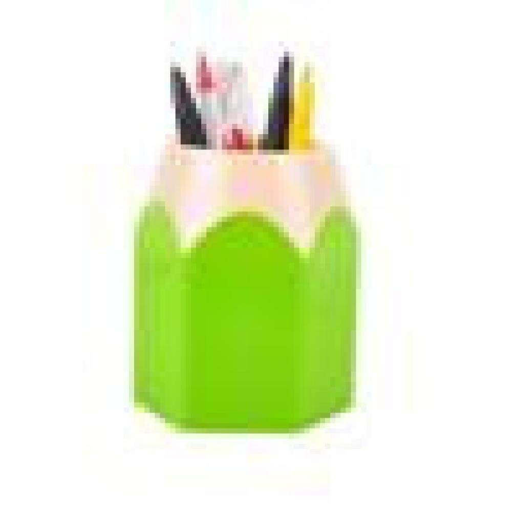 Clearance Deal! Hot Sale! Pen Holder Storage, Fitfulvan Makeup Brush Vase Pencil Pot Pen Holder Stationery Storage (Green)