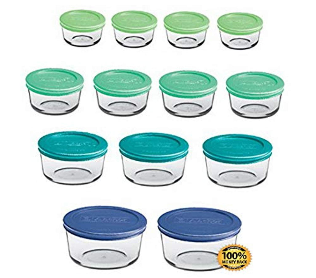 26 Piece Glass Storage Set