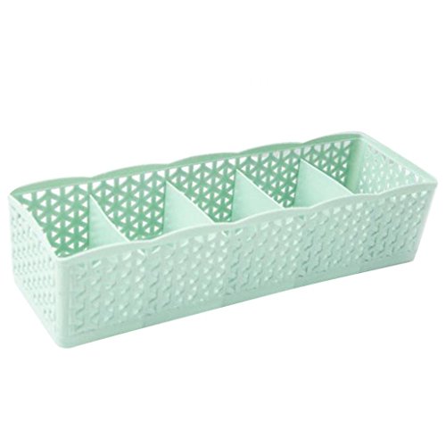 Academyus Fashion Necktie Socks Underwear Cosmetic Organizer Storage Box Drawer Divider