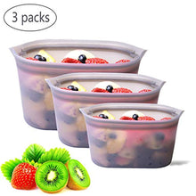 Reusable Silicone Containers Food Storage Bags