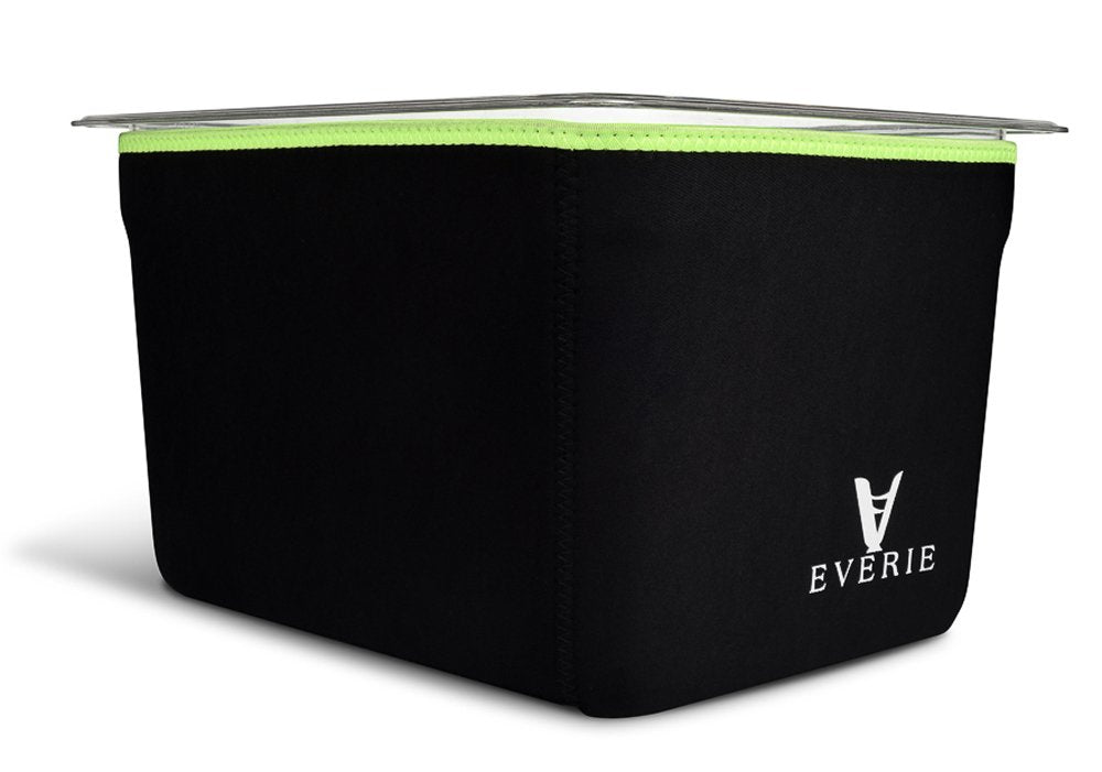 EVERIE Neoprene Sleeve for Everie Sous Vide Container 12 Quart EVC-12, Helps Faster Heat Saves Electricity. Does Not Fit for Rubbermaid.
