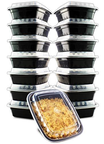 14 Pack- Chefible 12 Oz Small Mini Food Storage Or Bento Container, Bariatric Meal Prep, Durable, Bpa-Free, Reusable, Washable, Microwavable, Perfect For Diet Portion Control!