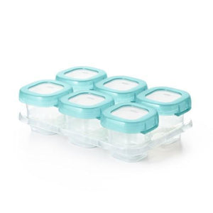 Baby Blocks Freezer Storage Containers (2Oz) - Aqua