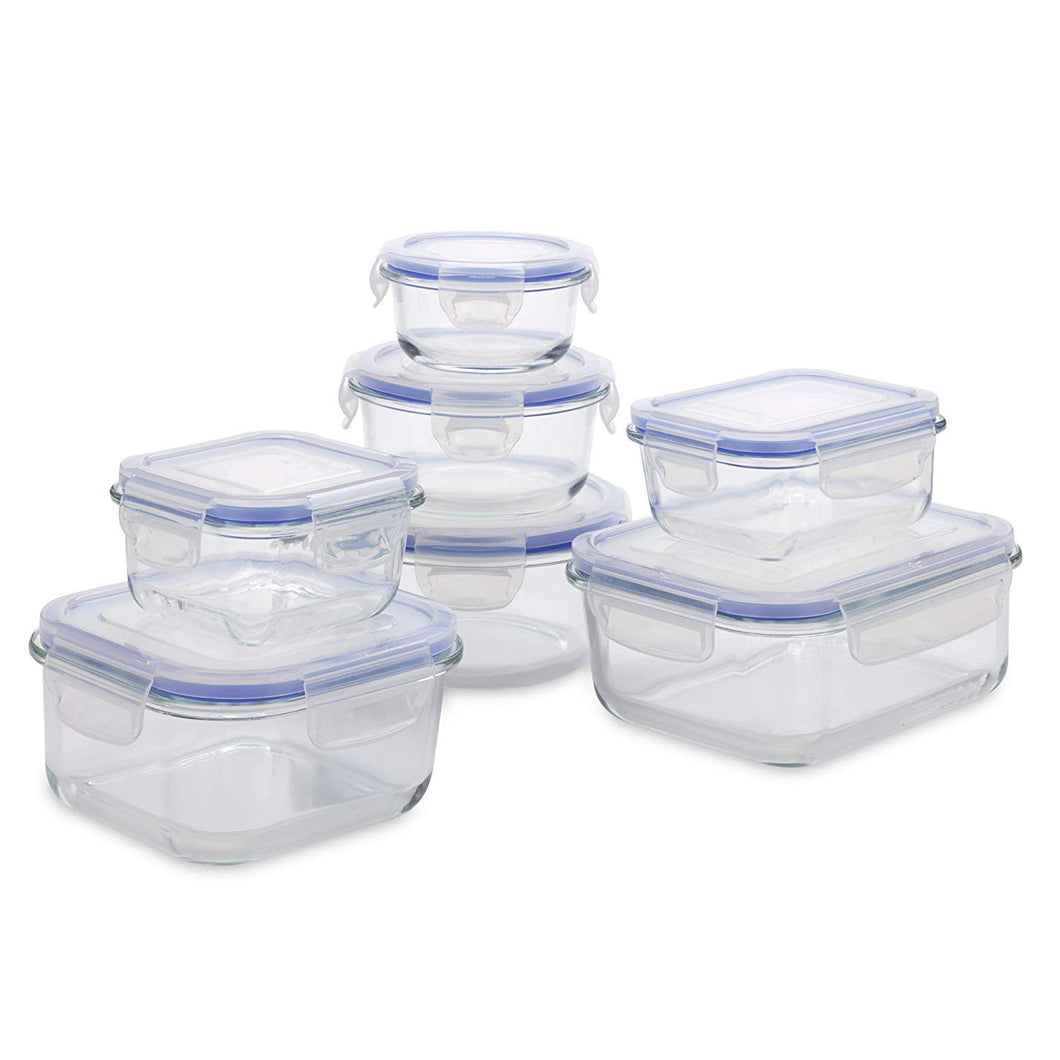 1790 Glass Food Storage Container Set (14 Piece)