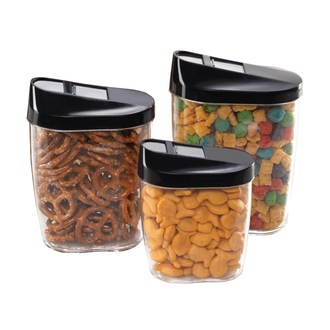 Airtight Food Storage Kitchen and Pantry Containers, BPA Free, Set of 3