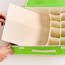 Underwear Socks Storage Container Non-wovens Closet Divider Box Two-in-one Storage Box
