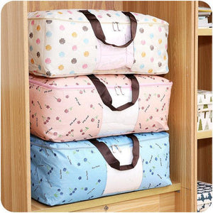 Oxford Storage Bags Folding Organizer Washable Portable Storage Container for Clothes Quilts