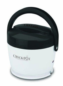 Crock-Pot Lunch Crock Food Warmer, White/Black