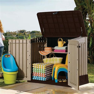 Outdoor Lawn Garden Storage Shed - 30 Cubic Feet