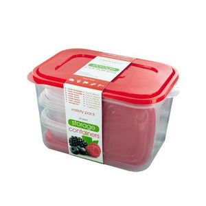 Food Storage Container Variety Set ( Case of 4 )