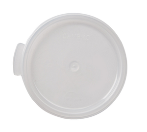 Cambro RFSC1PP190 Round Lid 1 Qt. Plastic Clear, NSF