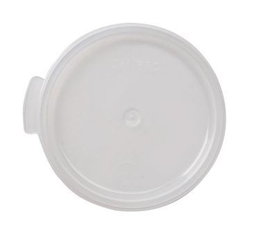 Cambro RFSC1PP190 Round Lid 1 Qt. Plastic Clear, NSF
