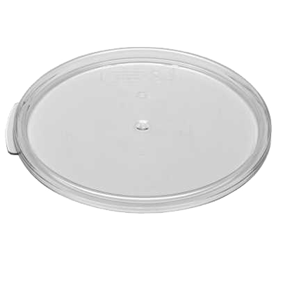 Cambro RFSCWC12135 Camwear Cover, for 12, 18 & 22 qt. round storage container, clear, polycarbonate, NSF