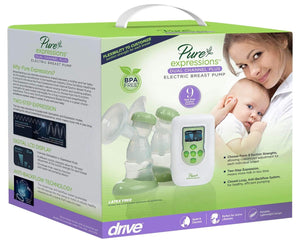 Drive Pure Expressions Dual Channel Electric Breast Pump, rtlbp2000