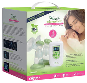 Drive Pure Expressions Deluxe Dual Channel Electric Breast Pump, rtlbp2200