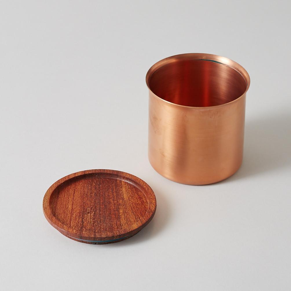 Ayasa Brass and Copper Storage Containers