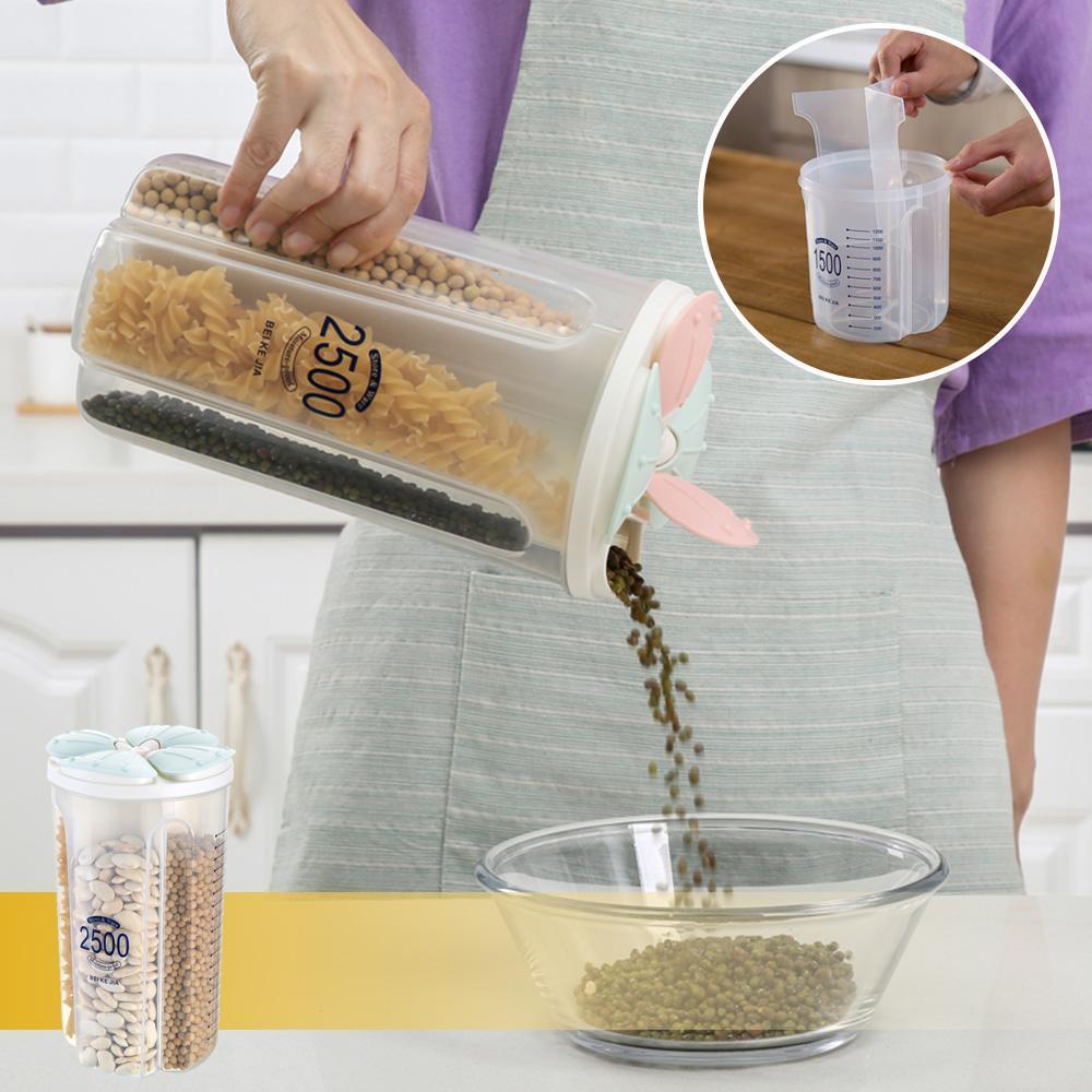 Rotating Kitchen Dry Food Storage Container – Kitovet