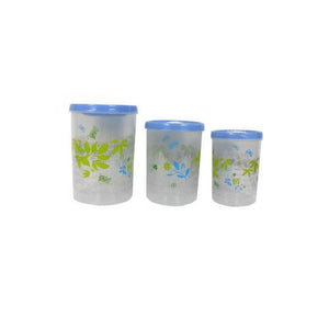 Decorative storage containers pack of 3 ( Case of 1 )