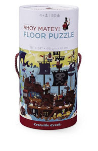 Ahoy Matey Canister Floor Puzzle