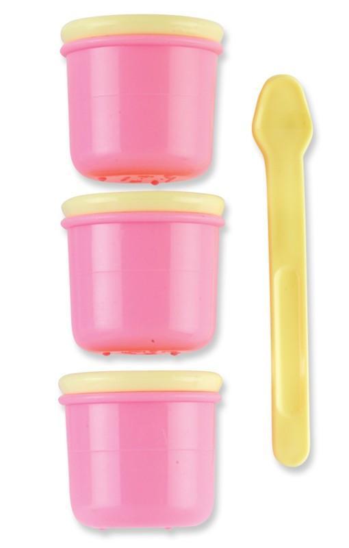 Baby King 3-pack Storage Containers With Spoon