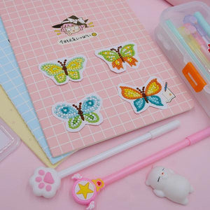 Color Butterfly Stickers (8 Pack) - 5D Diamond Painting