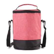 Portable Lunch Tote Bag Cooler Insulated Handbag Zipper Storage Containers Lunch Box Shoulder Bag