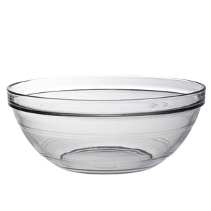 Duralex 230mm Lys Round Stacking Glass Food Serving Bowl