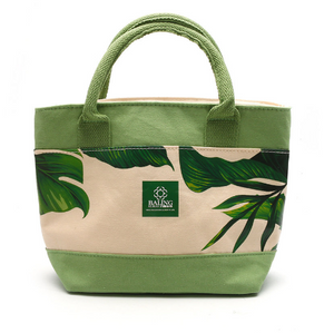 Lunch Tote Bag Canvas Cooler Insulated Handbag Storage Containers Picnic Outdoor