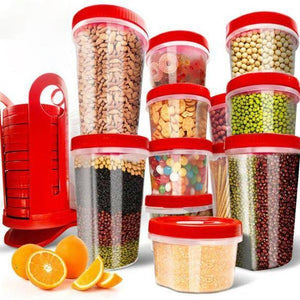 Food Storage Containers BPA Free Leak-proof Plastic Storage Set - 25 Piece