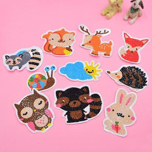 Forest Cuties Stickers (10 Pack) - 5D Diamond Painting